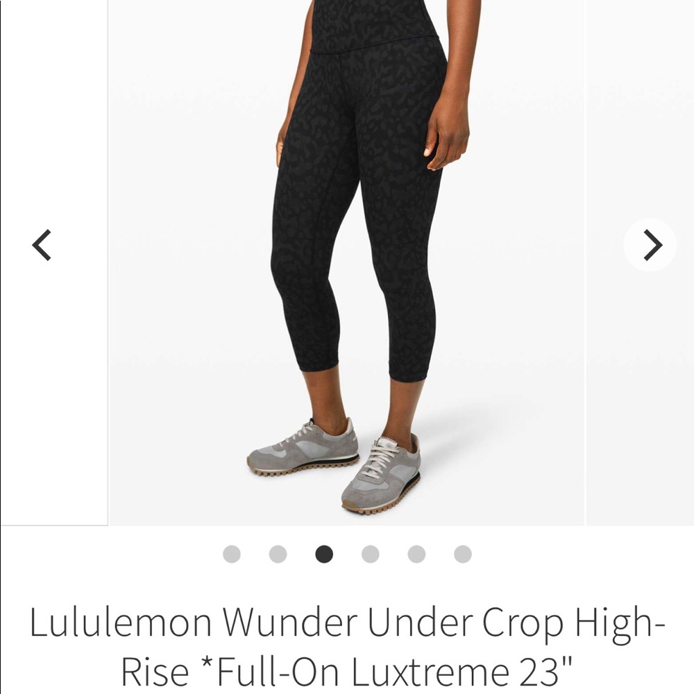 Lululemon Wunder Under Crop High-Rise *Luxtreme